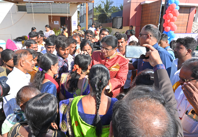 Bro Andrew Richard, Family along with the well-wishers of Grace Ministry inaugurated the Mega Prayer Centre / Church of Grace Ministry at Budigere in Bangalore, Karnataka with grandeur on Sunday, Jan 15th, 2023.